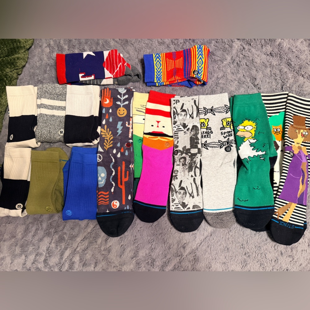 Men’s stance socks bundle 14 pairs! - Picture 2 of 2